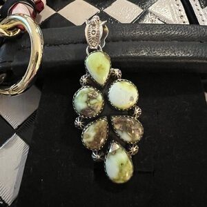 Palomino Pendant. Sterling. Non Native